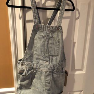 Levi Striped Overalls